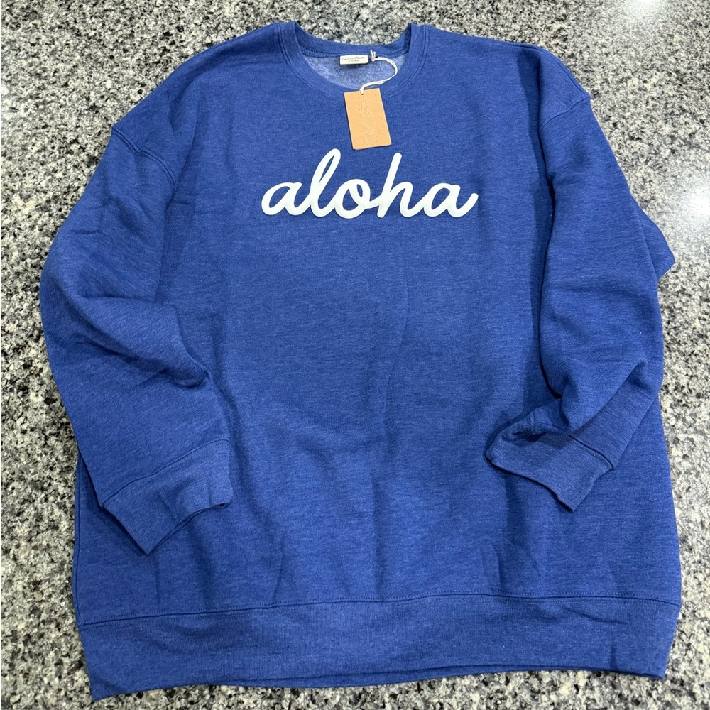 Oat Collective Aloha Sweatshirt - XL